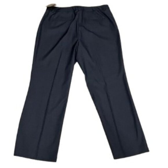 NWT Coldwater Creek Petite Dark Grey Bootcut Trouser Pants - Picture 2 of 4